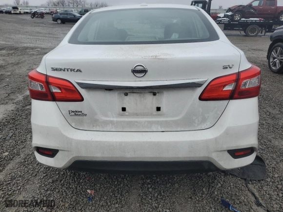 2018 Nissan Sentra S with VIN 3N1AB7AP4JY244554, listed as a Copart auction lot 44511945 with 168,368 mi miles and Salvage Title. Bid and sale history available at carsss.com. Image 6.