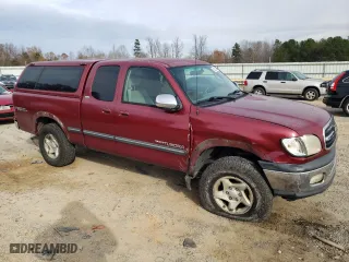 2000 Toyota Tundra SR5 with VIN 5TBBT4416YS123961, listed as a Copart auction lot 82284724 with 247,541 mi miles and Salvage Title. Bid and sale history available at carsss.com. Image 4.