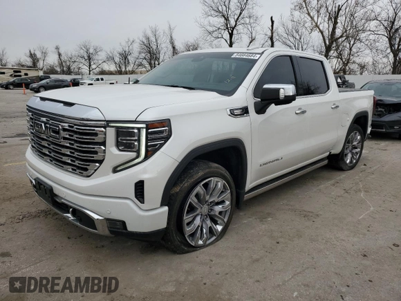 2022 GMC Sierra 1500 with VIN 3GTUUGET7NG527571, listed as a Copart auction lot 84664684 with 43,336 mi miles and Salvage Title. Bid and sale history available at DreamBid. Image 1.
