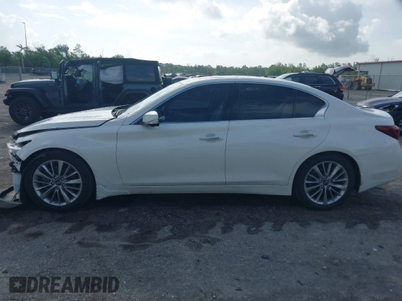 2021 Infiniti Q50 Luxe z VIN JN1EV7BP7MM701341, wystawiony jako IAAI lot #42482824 z przebiegiem 71 146 mil mil oraz . Historia ofert i sprzedaży dostępna na DreamBid. Obrazek 15.