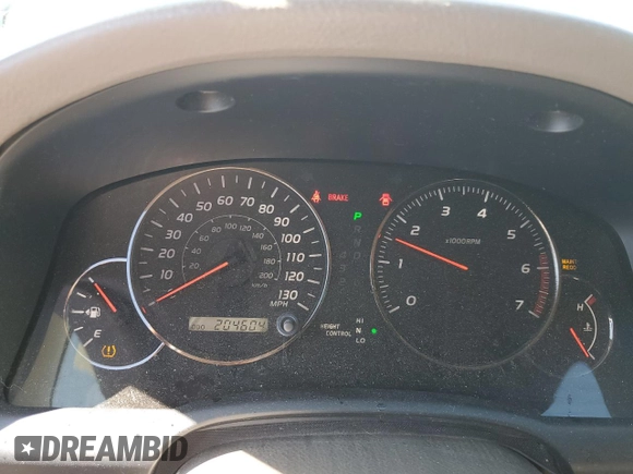 2007 Lexus GX 470 with VIN JTJBT20X570146751, listed as a Copart auction lot 71427624 with 204,604 mi miles and Salvage Title. Bid and sale history available at carsss.com. Image 9.
