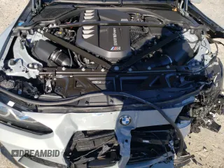 2021 BMW M3 with VIN WBS53AY01MFK81180, listed as a Copart auction lot 72774513 with 16,749 mi miles and Salvage Title. Bid and sale history available at carsss.com. Image 11.