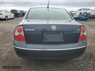 2003 Volkswagen Passat GLX with VIN WVWTH63B93P438260, listed as a Copart auction lot 74855644 with 0 mi miles and Non Repairable. Bid and sale history available at carsss.com. Image 6.