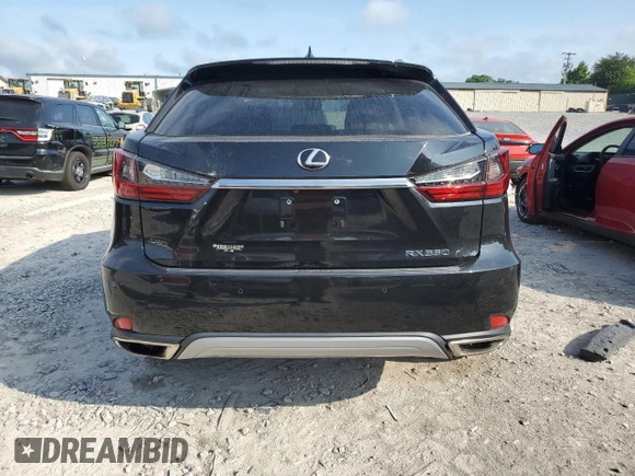 2020 Lexus RX 350 with VIN 2T2HZMAA0LC158898, listed as a Copart auction lot 61939945 with 102,732 mi miles and Clean title. Bid and sale history available at DreamBid. Image 6.