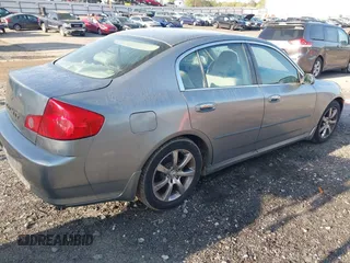 2005 Infiniti G35 with VIN JNKCV51E65M213250, listed as a IAAI auction lot 41931808 with 149,808 mi miles and . Bid and sale history available at DreamBid. Image 4.