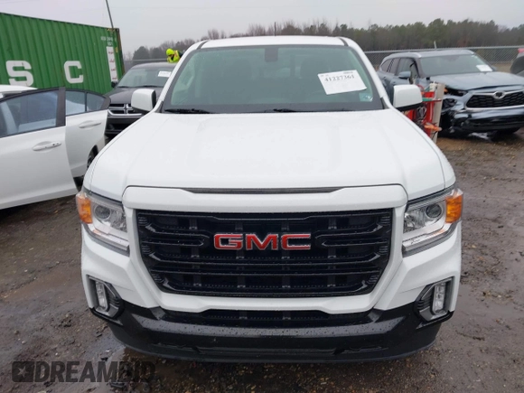 2022 GMC Canyon 4WD Elevation z VIN 1GTG6CEN1N1330671, wystawiony jako IAAI lot #41227361 z przebiegiem 24 579 mil mil oraz . Historia ofert i sprzedaży dostępna na DreamBid. Obrazek 12.