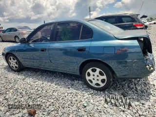 2001 Hyundai Elantra GLS z VIN KMHDN45D61U132398, wystawiony jako Copart lot #61164165 z przebiegiem 162 729 mil mil oraz Szkoda całkowita • Salvage title. Historia ofert i sprzedaży dostępna na DreamBid. Obrazek 2.