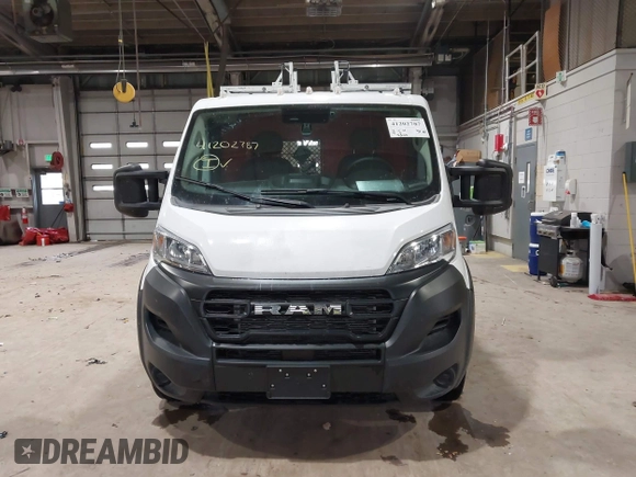 2023 Ram ProMaster Cargo with VIN 3C6LRVAG5PE571164, listed as a IAAI auction lot 41202787 with 5,503 mi miles and . Bid and sale history available at DreamBid. Image 13.
