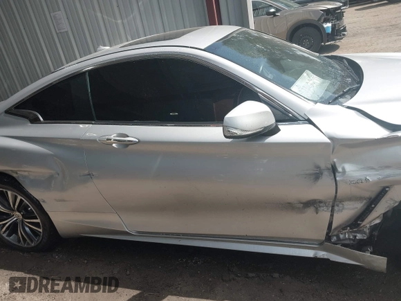 2019 Infiniti Q60 Luxe with VIN JN1EV7EL7KM290268, listed as a IAAI auction lot 42331261 with 95,402 mi miles and . Bid and sale history available at DreamBid. Image 13.