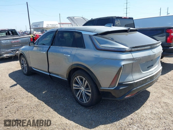 2024 Cadillac LYRIQ Luxury z VIN 1GYKPRRK7RZ122838, wystawiony jako IAAI lot #41958490 z przebiegiem Nie podano mil oraz . Historia ofert i sprzedaży dostępna na DreamBid. Obrazek 3.