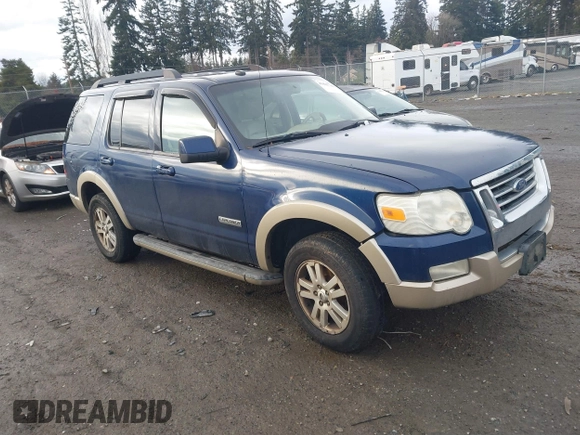 2008 Ford Explorer Eddie Bauer with VIN 1FMEU74878UA78407, listed as a IAAI auction lot 41486762 with Not Provided miles. Bid and sale history available at carsss.com. Image 1.