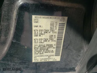 2012 Nissan Pathfinder LE with VIN 5N1AR1NN4CC641090, listed as a Copart auction lot 46046005 with 134,765 mi miles and Salvage Title. Bid and sale history available at carsss.com. Image 14.