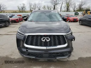 2023 Infiniti QX60 Sensory с VIN 5N1DL1GS6PC346385, выставлен на аукционе Copart как лот 51309985 с пробегом 23 056 миль миль и Списание • Salvage title. История ставок и продаж доступна на DreamBid. Изображение 5.