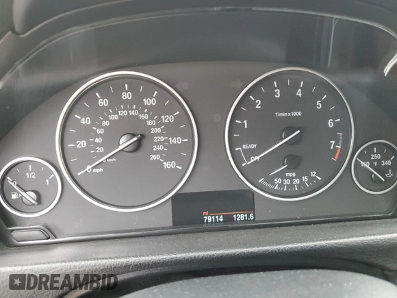 2015 BMW 4 Series 428i xDrive with VIN WBA3N9C53FK247677, listed as a Copart auction lot 45958615 with 79,114 mi miles and Salvage title. Bid and sale history available at DreamBid. Image 9.