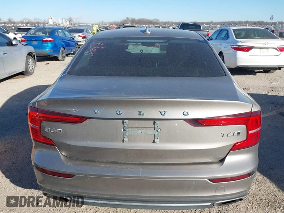 2019 Volvo S60 Inscription with VIN 7JRA22TL9KG001806, listed as a IAAI auction lot 41391582 with 97,189 mi miles. Bid and sale history available at carsss.com. Image 16.