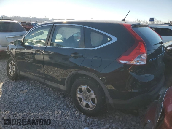2013 Honda CR-V LX with VIN 2HKRM4H3XDH633681, listed as a Copart auction lot 82628544 with Not Provided miles and Salvage Title. Bid and sale history available at DreamBid. Image 2.