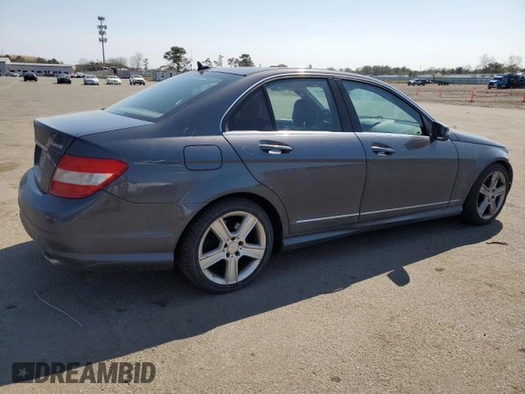 2010 Mercedes-Benz C 300 Sport with VIN WDDGF8BB7AR110511, listed as a Copart auction lot 54384285 with Not Provided miles and Salvage Title. Bid and sale history available at carsss.com. Image 3.