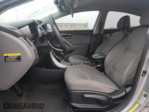 2013 Hyundai Elantra GLS с VIN KMHDH4AE7DU772386, выставлен на аукционе Copart как лот 54368795 с пробегом 150 436 миль миль и Списание • Salvage title. История ставок и продаж доступна на DreamBid. Изображение 7.