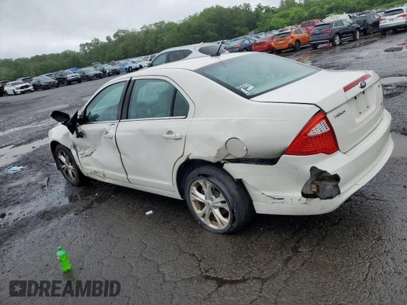 2012 Ford Fusion SE with VIN 3FAHP0HA3CR386483, listed as a Copart auction lot 60967535 with 156,504 mi miles and Salvage title. Bid and sale history available at DreamBid. Image 2.