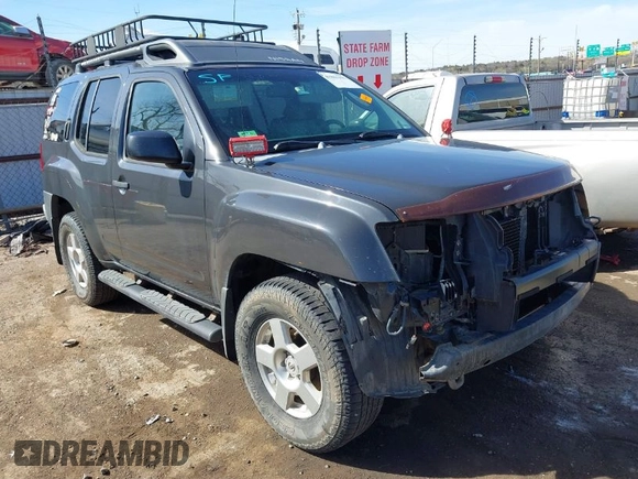 2007 Nissan Xterra SE with VIN 5N1AN08W67C537328, listed as a IAAI auction lot 41861191 with 202,001 mi miles and . Bid and sale history available at DreamBid. Image 1.