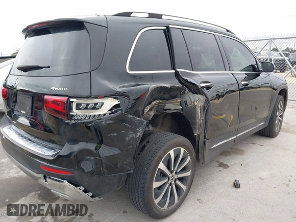 2022 Mercedes-Benz GLB 250 с VIN W1N4M4HB1NW239248, выставлен на аукционе IAAI как лот 41286106 с пробегом 49 238 миль миль и . История ставок и продаж доступна на DreamBid. Изображение 4.