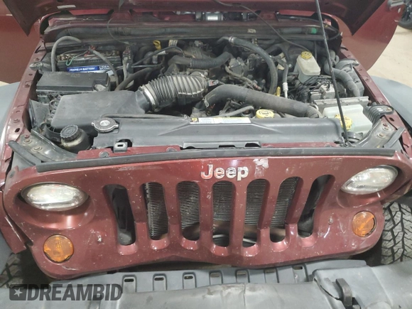 2008 Jeep Wrangler X with VIN 1J4FA24178L598825, listed as a Copart auction lot 59127274 with 189,899 mi miles and Salvage Title. Bid and sale history available at DreamBid. Image 13.
