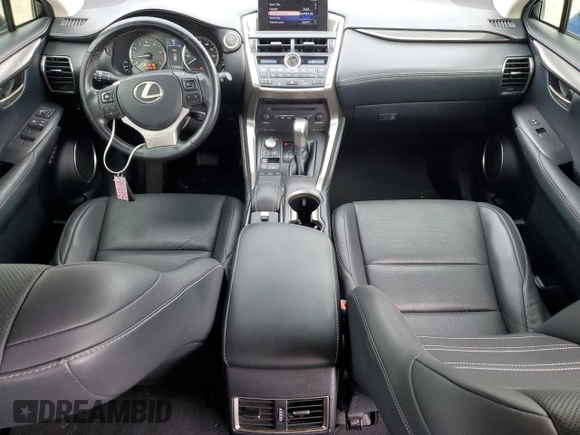 2017 Lexus NX 200t with VIN JTJYARBZ1H2076968, listed as a Copart auction lot 54685695 with 127,945 mi miles and Salvage title. Bid and sale history available at DreamBid. Image 8.