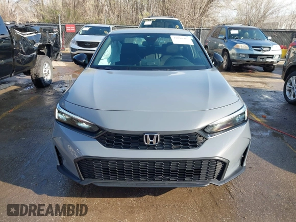 2025 Honda Civic Sport with VIN 2HGFE2F55SH529311, listed as a IAAI auction lot 41898987 with 2,873 mi miles and . Bid and sale history available at DreamBid. Image 12.