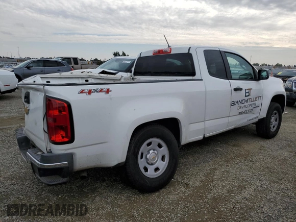 2015 Chevrolet Colorado 4WD WT with VIN 1GCHTAEA8F1133805, listed as a Copart auction lot 80111554 with 221,019 mi miles and Salvage Title. Bid and sale history available at DreamBid. Image 3.