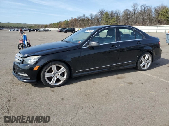 2011 Mercedes-Benz C-Class C 300 Sport with VIN WDDGF8BB7BR151979, listed as a Copart auction lot 54119485 with 125,596 mi miles and Clean Title. Bid and sale history available at carsss.com. Image 1.