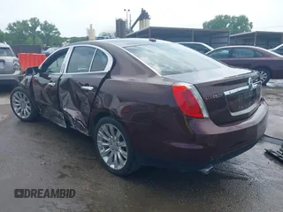 2009 Lincoln MKS with VIN 1LNHM93R69G628697, listed as a IAAI auction lot 39338358 with 125,585 mi miles and . Bid and sale history available at DreamBid. Image 3.
