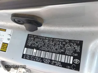 2013 Toyota Prius with VIN JTDKN3DP2D3033377, listed as a IAAI auction lot 42465127 with 182,789 mi miles and . Bid and sale history available at DreamBid. Image 9.