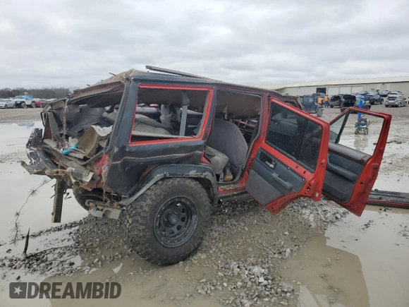 1996 Jeep Cherokee Country with VIN 1J4FJ78S6TL244772, listed as a Copart auction lot 85719794 with 0 mi miles and Salvage Title. Bid and sale history available at carsss.com. Image 3.