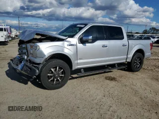 2015 Ford F-150 XLT with VIN 1FTEW1EG6FFC22516, listed as a Copart auction lot 51543235 with 127,851 mi miles and Salvage Title. Bid and sale history available at carsss.com. Image 1.