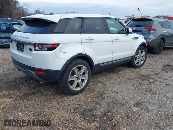 2013 Land Rover Range Rover Evoque Pure Plus with VIN SALVP2BG6DH841943, listed as a IAAI auction lot 41216638 with 122,223 mi miles. Bid and sale history available at carsss.com. Image 4.