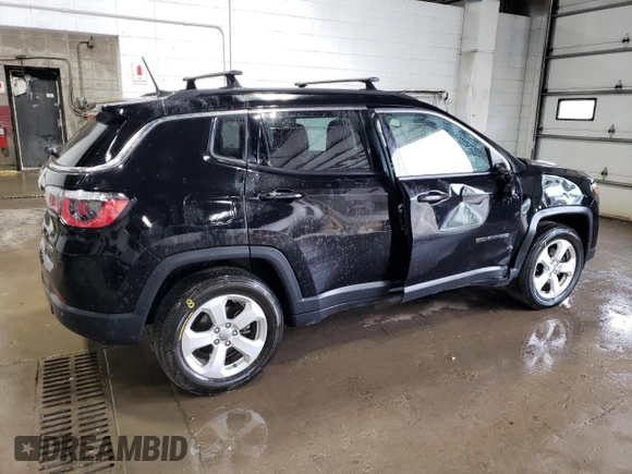 2018 Jeep Compass Latitude z VIN 3C4NJDBB5JT392910, wystawiony jako Copart lot #58401385 z przebiegiem 93 739 mil mil oraz Szkoda całkowita • Salvage title. Historia ofert i sprzedaży dostępna na DreamBid. Obrazek 3.
