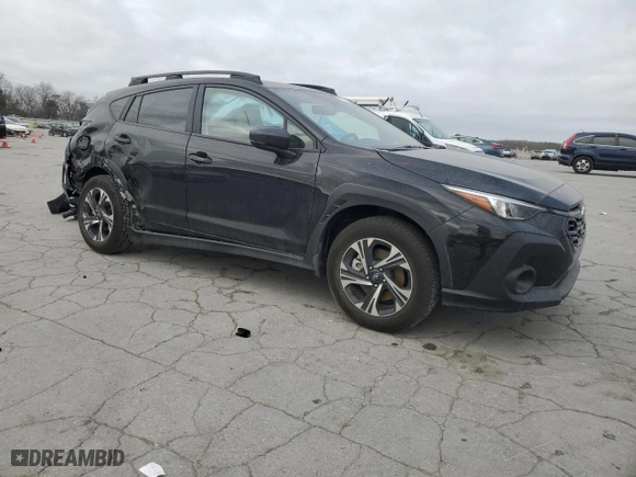 2024 Subaru Crosstrek Premium with VIN JF2GUADC8R8891460, listed as a Copart auction lot 48700035 with 5,225 mi miles and Salvage Title. Bid and sale history available at carsss.com. Image 4.