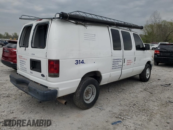 2012 Ford Econoline Cargo Super Duty Commercial с VIN 1FTSE3EL1CDB24919, выставлен на аукционе Copart как лот 52183395 с пробегом 211 154 миль миль и Списание • Salvage title. История ставок и продаж доступна на DreamBid. Изображение 3.