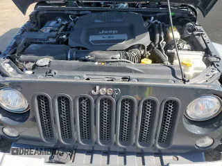 2017 Jeep Wrangler Unlimited Sport with VIN 1C4BJWDG7HL607071, listed as a Copart auction lot 63699585 with Not provided miles and Salvage title. Bid and sale history available at DreamBid. Image 12.