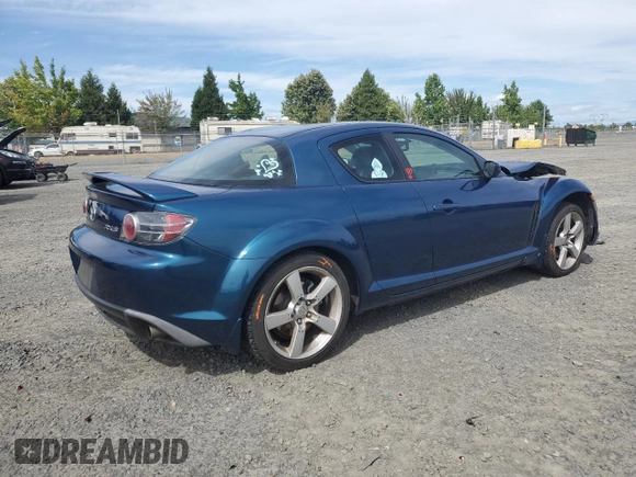 2007 Mazda RX-8 Touring z VIN JM1FE173170209145, wystawiony jako Copart lot #67613734 z przebiegiem 100 896 mil mil oraz Szkoda całkowita • Salvage title. Historia ofert i sprzedaży dostępna na DreamBid. Obrazek 3.