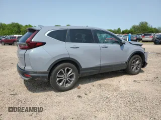 2020 Honda CR-V EX with VIN 2HKRW2H59LH671479, listed as a Copart auction lot 58691735 with 55,391 mi miles and Salvage title. Bid and sale history available at DreamBid. Image 3.