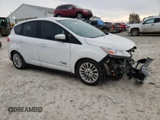 2017 Ford C-Max Energi SE with VIN 1FADP5EU3HL102060, listed as a Copart auction lot 44784654 with 88,088 mi miles. Bid and sale history available at carsss.com. Image 4.