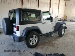 2017 Jeep Wrangler Sport with VIN 1C4GJWAG5HL659549, listed as a Copart auction lot 48474635 with 80,334 mi miles and Salvage Title. Bid and sale history available at DreamBid. Image 3.