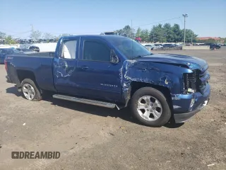 2017 Chevrolet Silverado 1500 LT with VIN 1GCVKREC2HZ372079, listed as a Copart auction lot 55375635 with 84,762 mi miles and Salvage Title. Bid and sale history available at DreamBid. Image 4.