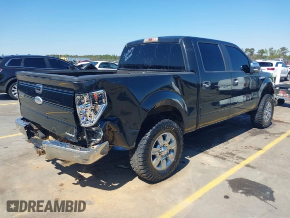 2012 Ford F-150 XL with VIN 1FTFW1CF0CFB32479, listed as a IAAI auction lot 41876466 with 195,818 mi miles. Bid and sale history available at carsss.com. Image 4.