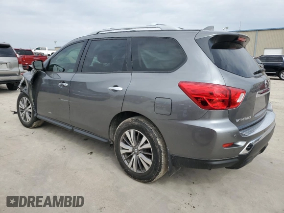 2020 Nissan Pathfinder S z VIN 5N1DR2AN3LC614066, wystawiony jako Copart lot #47091335 z przebiegiem 97 474 mil mil oraz Szkoda całkowita • Salvage title. Historia ofert i sprzedaży dostępna na DreamBid. Obrazek 2.