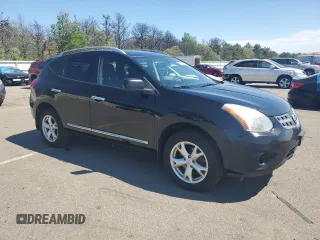 2011 Nissan Rogue S z VIN JN8AS5MV4BW685111, wystawiony jako Copart lot #57362125 z przebiegiem 162 335 mil mil oraz Czysty tytuł • Clean title. Historia ofert i sprzedaży dostępna na DreamBid. Obrazek 4.