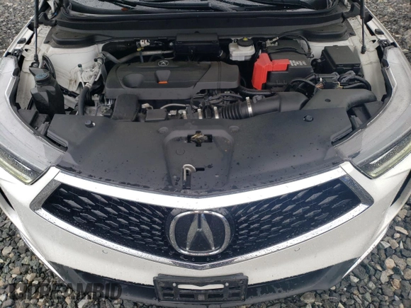2022 Acura RDX Technology with VIN 5J8TC2H50NL017632, listed as a Copart auction lot 57213075 with 43,919 mi miles and Salvage title. Bid and sale history available at DreamBid. Image 12.