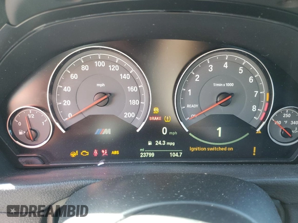 2015 BMW M4 with VIN WBS3R9C53FK330591, listed as a Copart auction lot 67761113 with 23,799 mi miles. Bid and sale history available at carsss.com. Image 9.