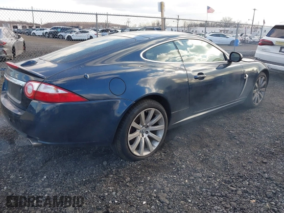 2007 Jaguar XK with VIN SAJWA43B875B07505, listed as a IAAI auction lot 41654226 with 183,098 mi miles. Bid and sale history available at carsss.com. Image 4.